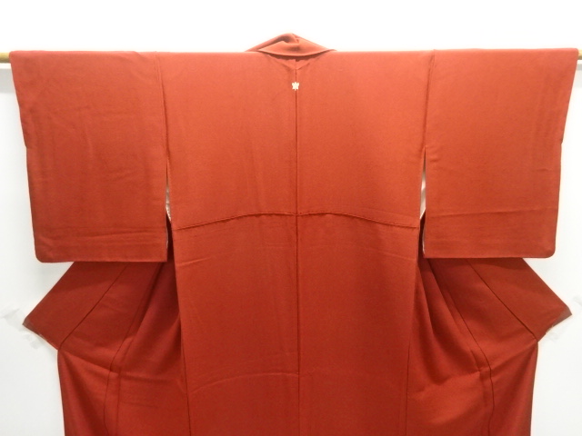  一ツ紋色無地着物